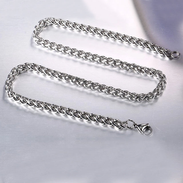 Stainless Steel Necklace 3/4mm