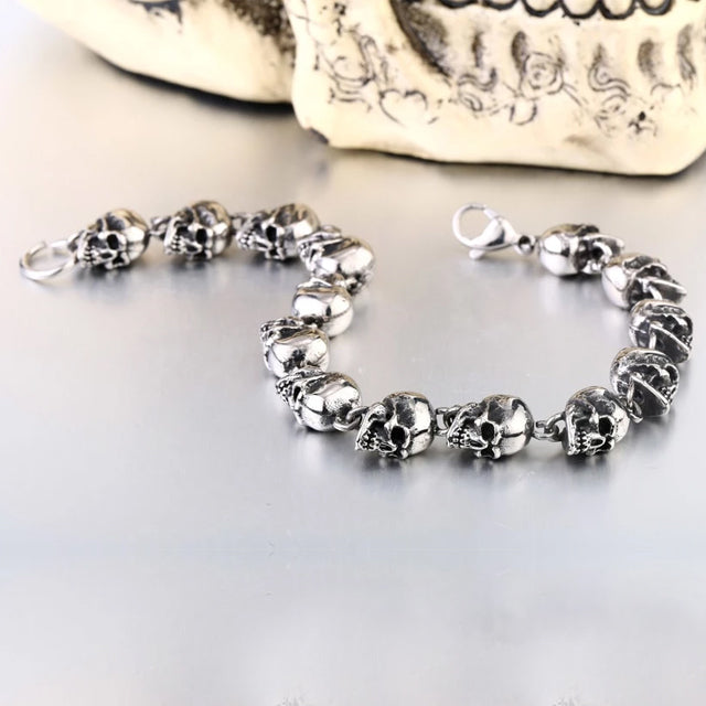 Skull Bracelet Punk