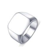 Solid Biker Ring
