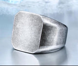 Retro Stainless Steel Ring