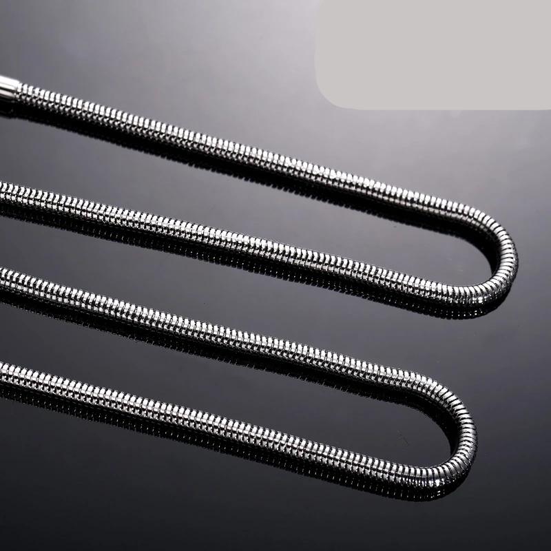 Steel Snake Chain Necklace