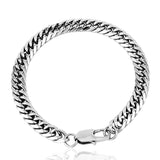 Hot Curb Cuban Snail Bracelet