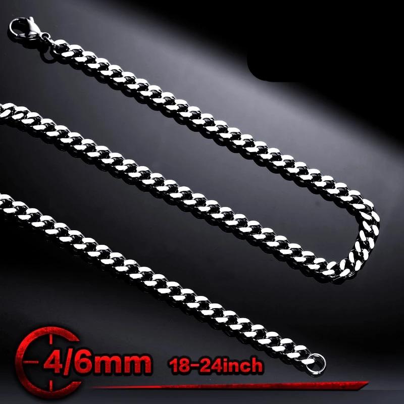 Trendy Necklace 4mm/6mm