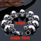 Cool Dragon Skull Bracelet