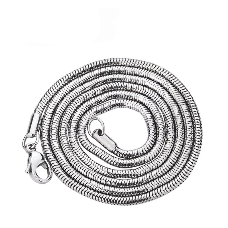 Steel Snake Chain Necklace