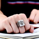 Russian Emblem Ring