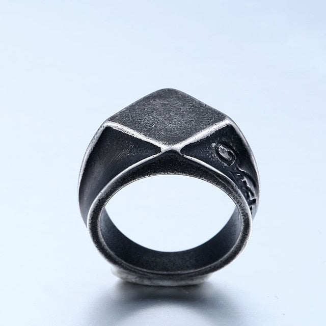 Steel Vintage Ring