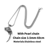 Wolf Fang Tooth  Necklace