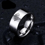 Ice Wolf Ring