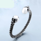 Stainless Steel Skull Bangles