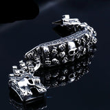 Punk Rock Skull Men Bracelets