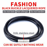 Silicone Leather Necklace