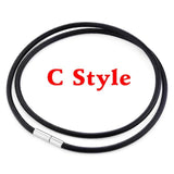 Silicone Leather Necklace