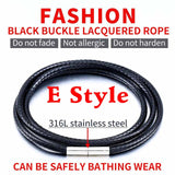 Silicone Leather Necklace