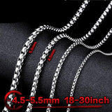 Chain Necklace 2.5mm-5.5mm