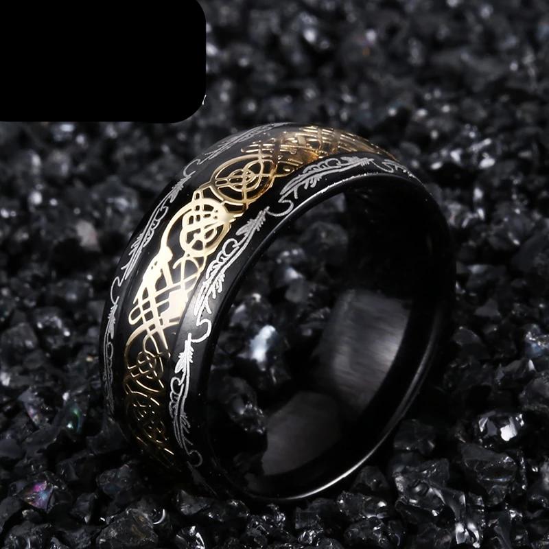 Golden Dragon Ring