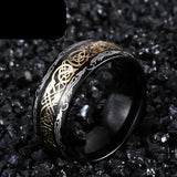 Golden Dragon Ring